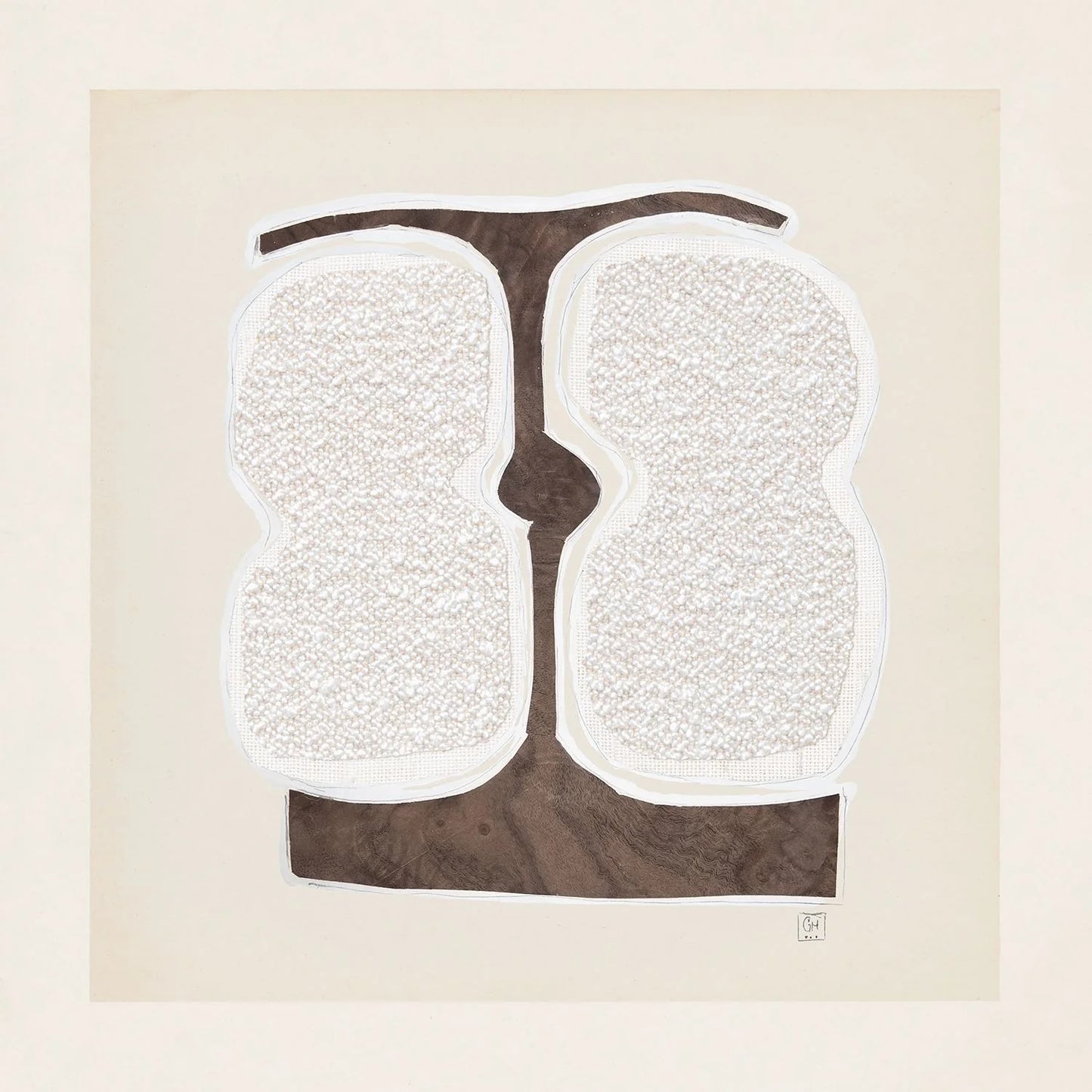 Boucle II Framed Print