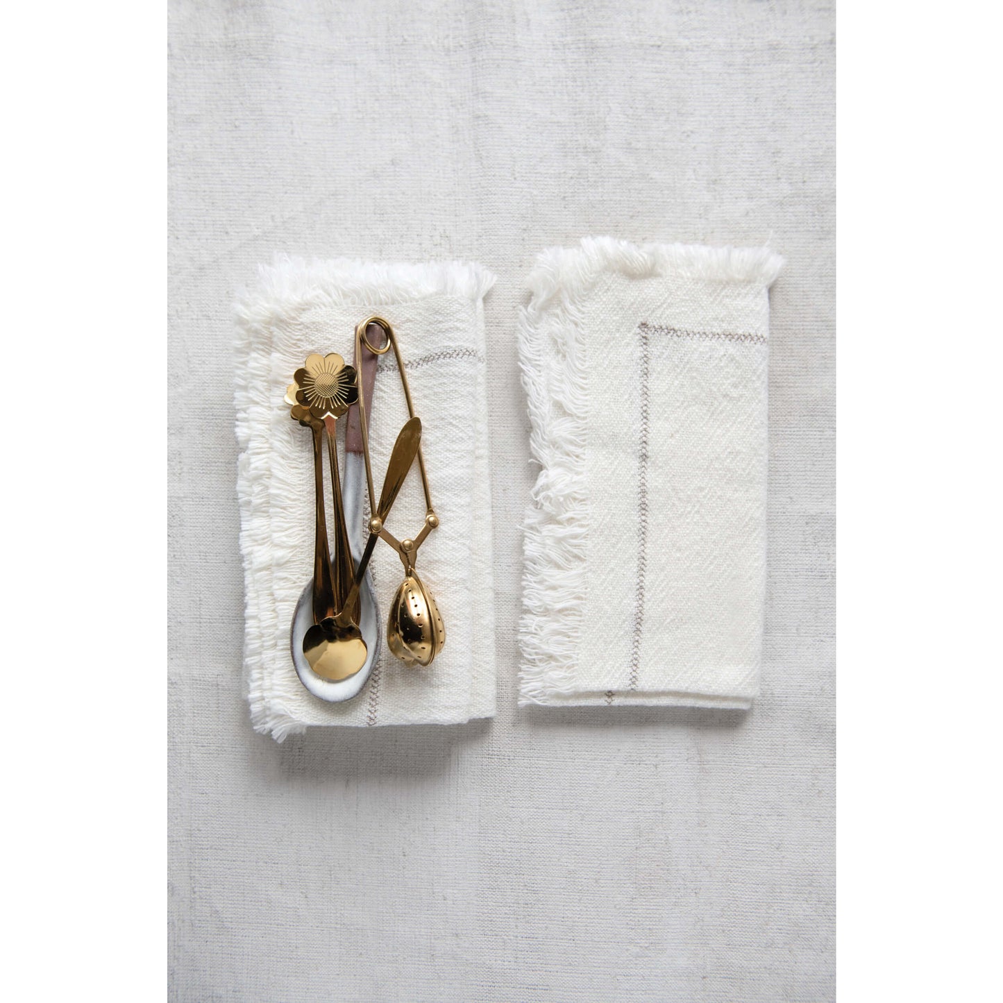 Boarder Fringe Napkin (Set of 4)