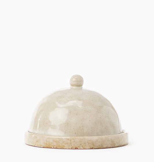 Stoneware Domed Butter Dish