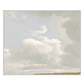 Cloud Study - white wood framed in whitewashed finished 