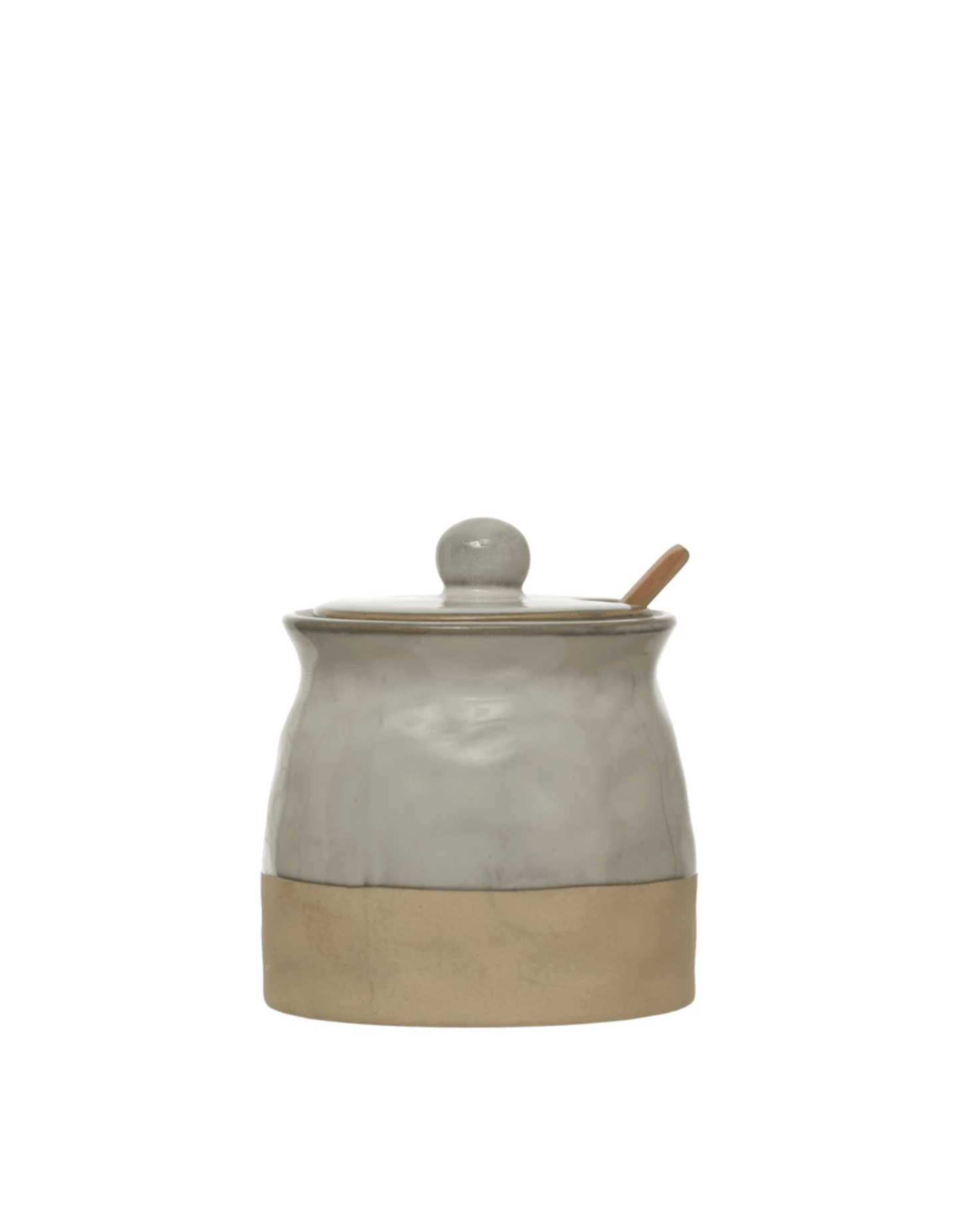 Two tones sugar pot