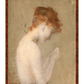 Shy model 1900 with red hair 