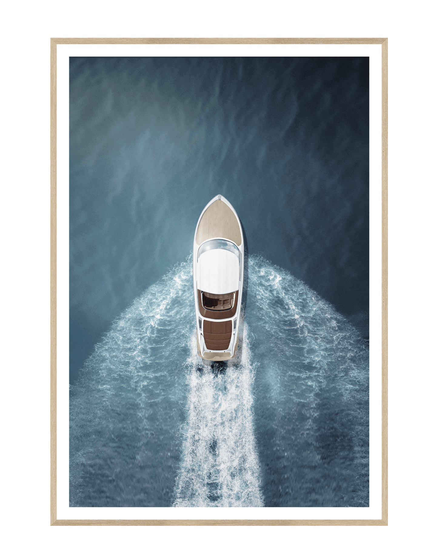 Speed boat photography artwork