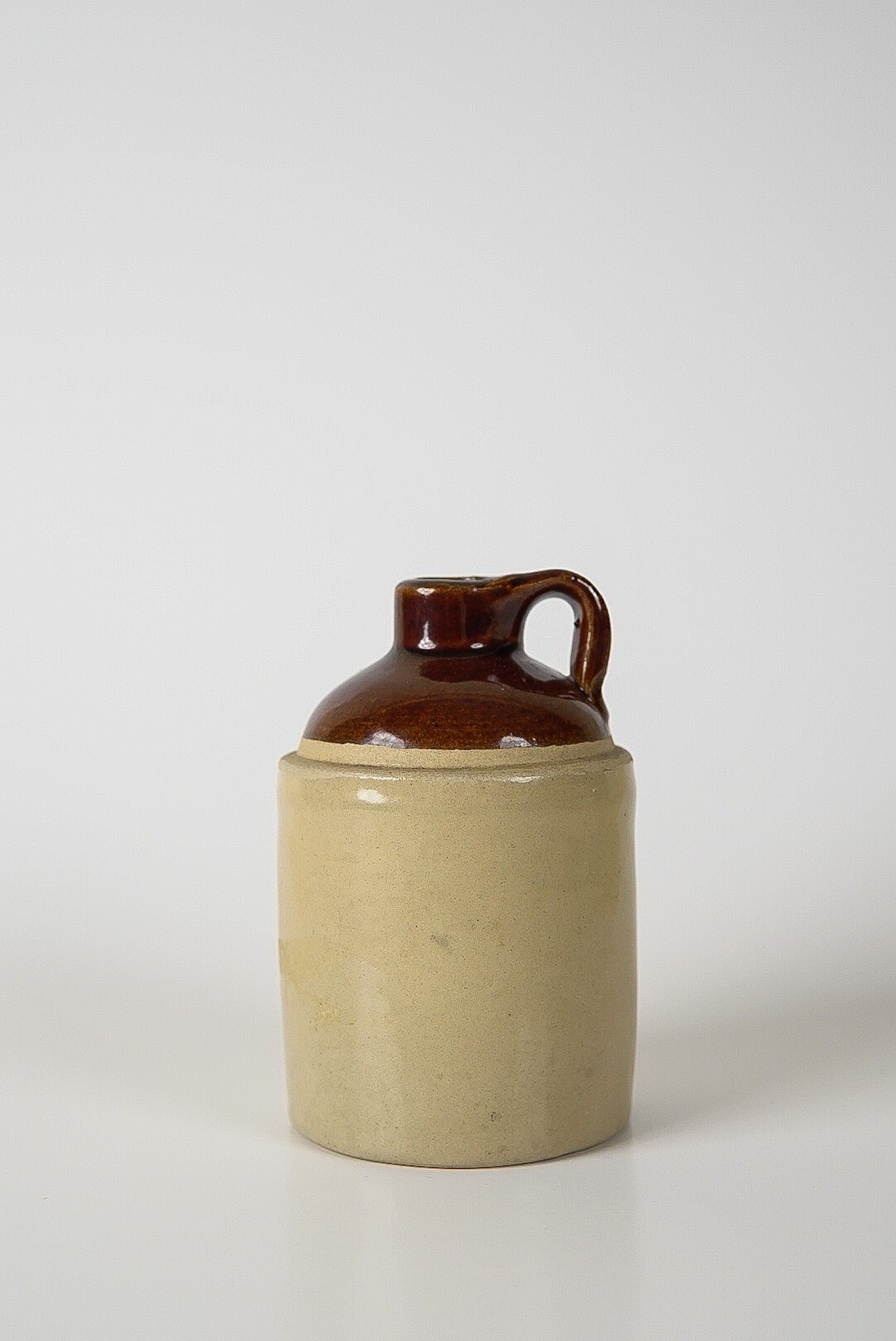 Pottery Handled Crock Jug