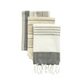 Cotton Striped Tea Towels (Set of 3)