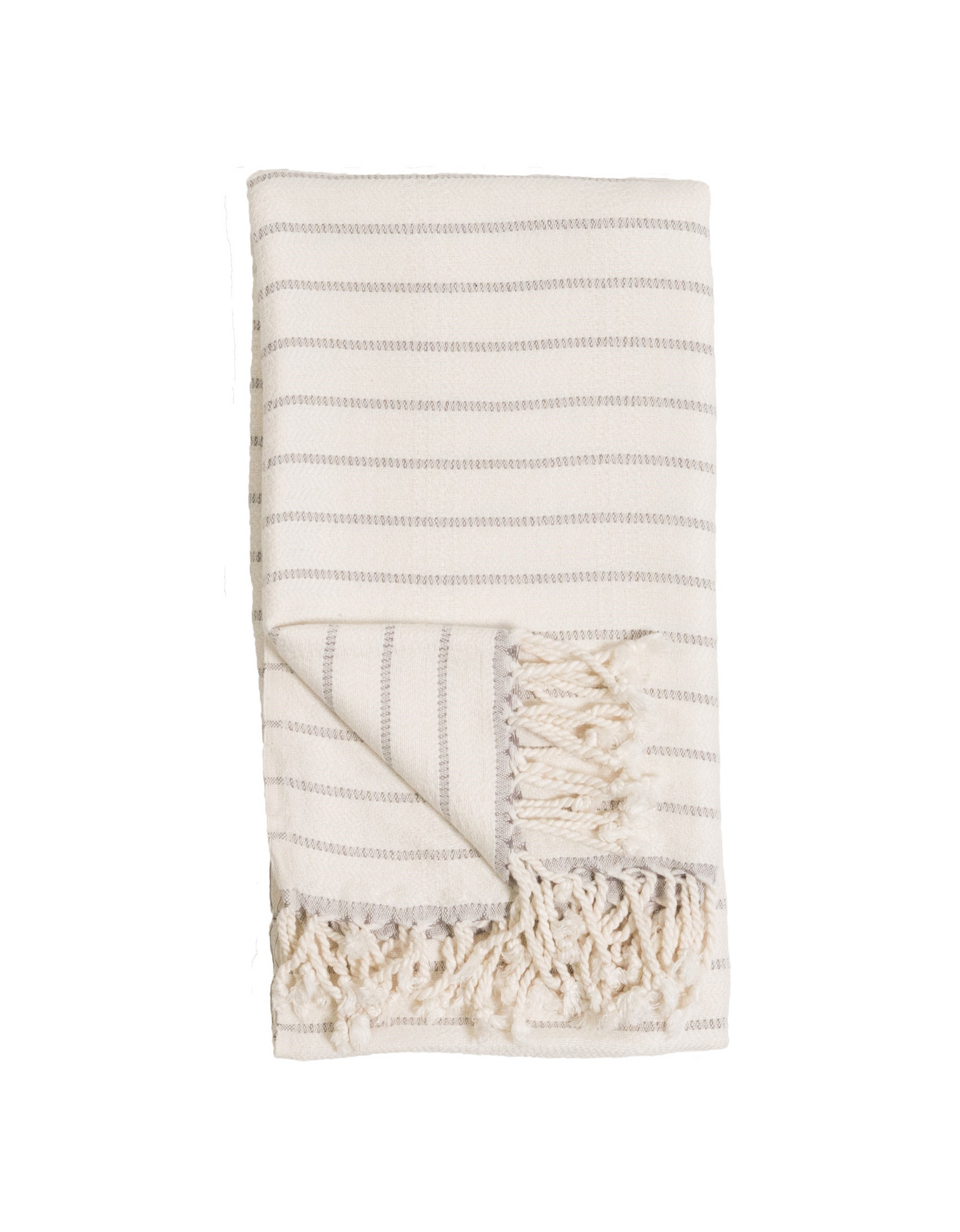 Striped Bamboo Turkish Towel – Mist