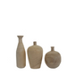 Sara Wooden Vase Set