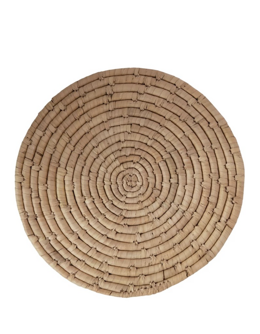 Round Woven Grass Placemat