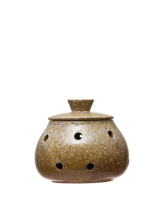 Stoneware Garlic Keeper